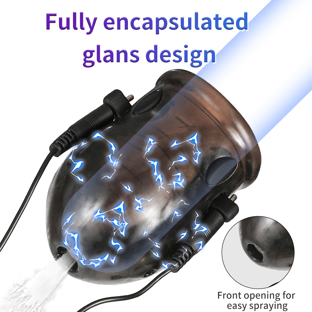 Shock Electric Glans Cap Vibra - Medical Lab Science recension och pris