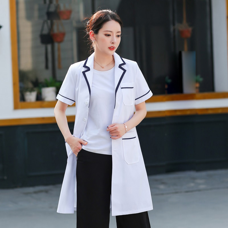 Women Nursing Coat Lab Uniform - Medical Health Lab recension och pris