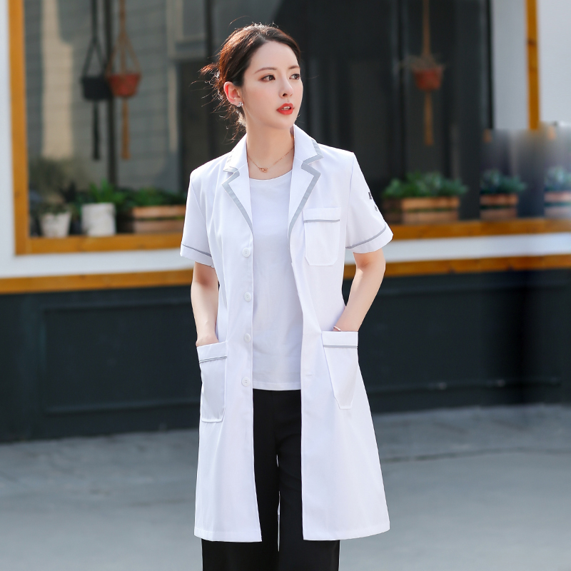Women Nursing Coat Lab Uniform - Medical Health Lab recension och pris